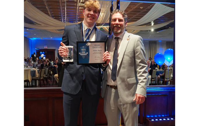 Aidan Byrne Named 2024 Youth of the Year